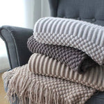 Small Nap Blanket – Soft, Lightweight Cozy Throw for Travel, Office & Home