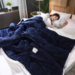 Luxury Fleece Blankets & Throws – Thick, Super Soft Winter Blanket for Bed & Sofa