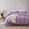 Solid Color Tape Bedding Set – Soft, Stylish & Durable Bed Sheet & Pillowcase Set