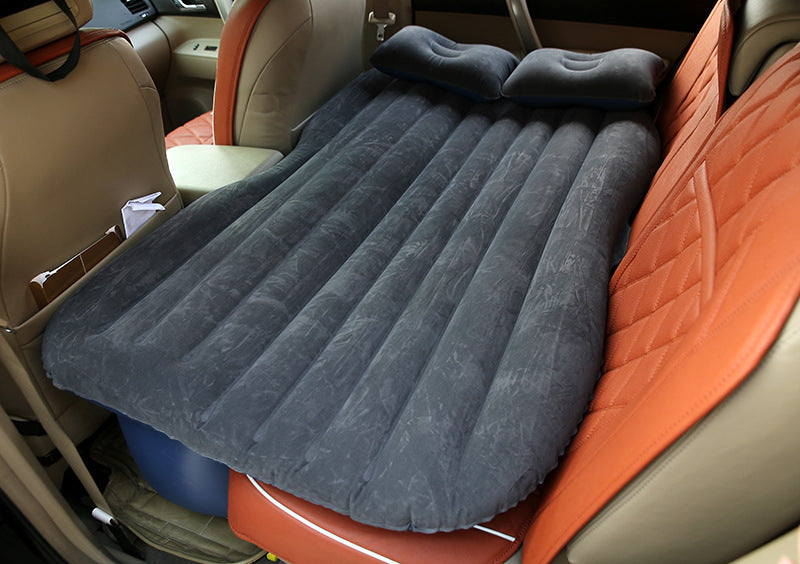 Car Inflatable Bed – Portable Air Mattress for Back Seat Travel, Camping & Road Trips