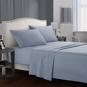 Luxury Four-Piece Bed Sheet Set – Soft, Breathable & Wrinkle-Resistant Bedding