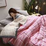 Luxury Fleece Blankets & Throws – Thick, Super Soft Winter Blanket for Bed & Sofa