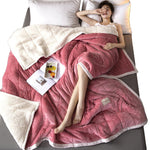 Luxury Fleece Blankets & Throws – Thick, Super Soft Winter Blanket for Bed & Sofa
