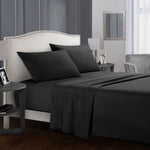 Luxury Four-Piece Bed Sheet Set – Soft, Breathable & Wrinkle-Resistant Bedding