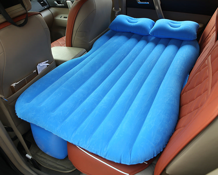 Car Inflatable Bed – Portable Air Mattress for Back Seat Travel, Camping & Road Trips