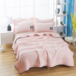 Cooling Summer Quilt – Lightweight, Plain Color Air-Conditioning Blanket for Hot Nights