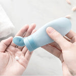 Travel Silicone Cosmetic Bottles – Leakproof Refillable Storage Bottles for Toiletries