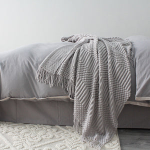 Small Nap Blanket – Soft, Lightweight Cozy Throw for Travel, Office & Home
