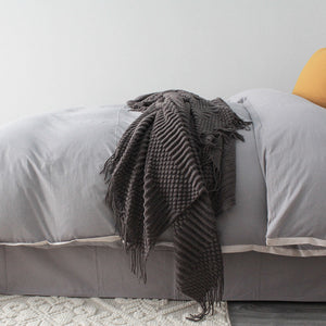 Small Nap Blanket – Soft, Lightweight Cozy Throw for Travel, Office & Home