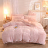 Luxury Thick Fleece Duvet Cover Set – Warm, Plush, Fluffy Bedding for Queen & King Beds