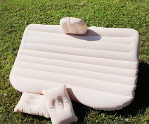 Car Inflatable Bed – Portable Air Mattress for Back Seat Travel, Camping & Road Trips