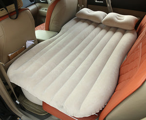 Car Inflatable Bed – Portable Air Mattress for Back Seat Travel, Camping & Road Trips