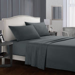 Luxury Four-Piece Bed Sheet Set – Soft, Breathable & Wrinkle-Resistant Bedding