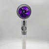 360° Rotating Water-Saving Shower Head – High Pressure ABS Fan Nozzle Rain Spray Bathroom Accessory