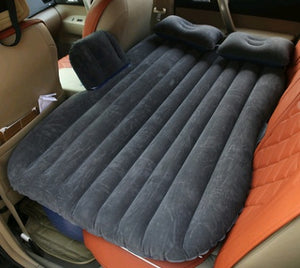 Car Inflatable Bed – Portable Air Mattress for Back Seat Travel, Camping & Road Trips