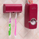 Modern Bathroom Accessories Set – Wall-Mounted & Countertop Organizer Kit for Toiletries
