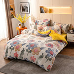 Four-Piece Milk Velvet Bedding Set – Soft, Warm & Cozy Velvet Bed Sheets