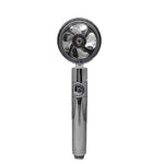 360° Rotating Water-Saving Shower Head – High Pressure ABS Fan Nozzle Rain Spray Bathroom Accessory