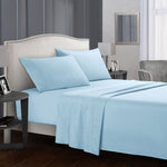 Luxury Four-Piece Bed Sheet Set – Soft, Breathable & Wrinkle-Resistant Bedding