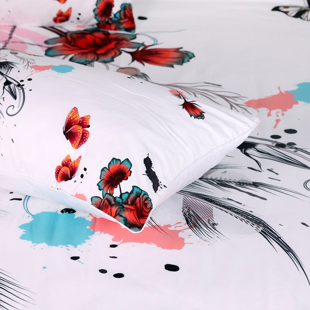 Flying Dream Catcher Four-Piece Bedding Set – Stylish, Cozy & Decorative Home Textile