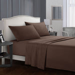 Luxury Four-Piece Bed Sheet Set – Soft, Breathable & Wrinkle-Resistant Bedding
