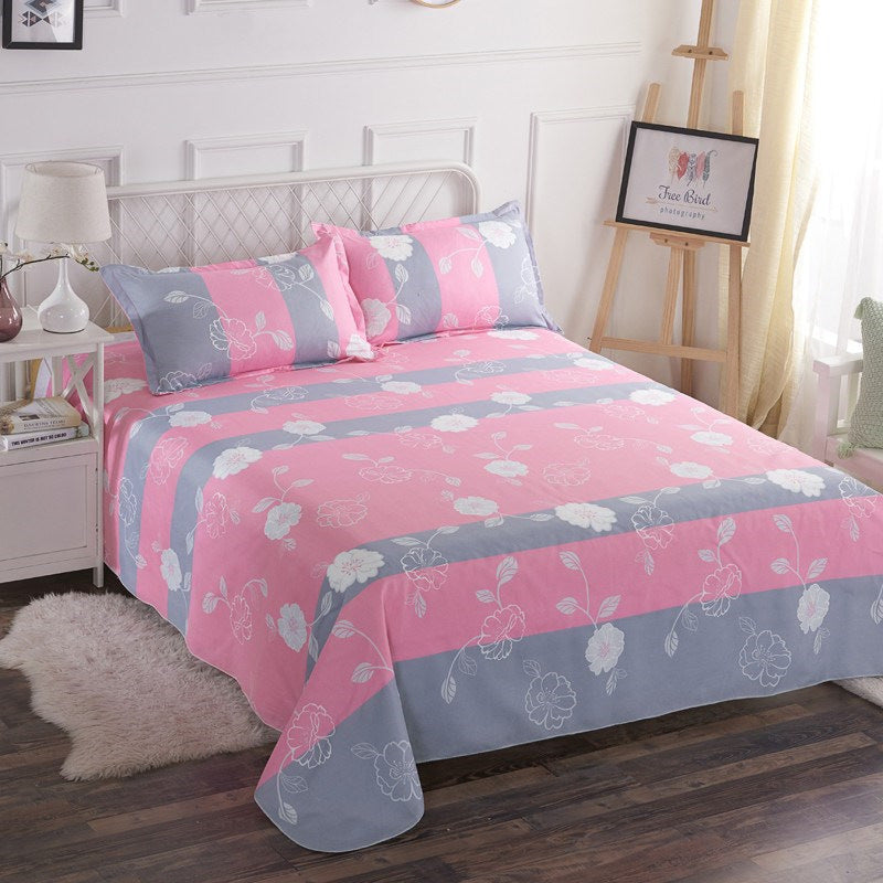 Cartoon Bed Sheet – Single & Double Size Soft, Fun, and Colorful Bedding