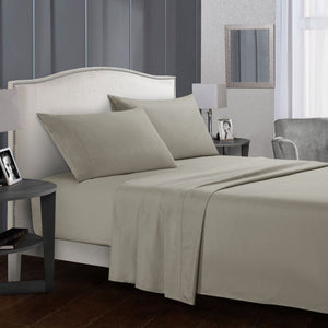 Luxury Four-Piece Bed Sheet Set – Soft, Breathable & Wrinkle-Resistant Bedding