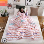 Winter Lazy Quilt with Sleeves – Wearable Blanket for Warmth, Comfort & Free Movement