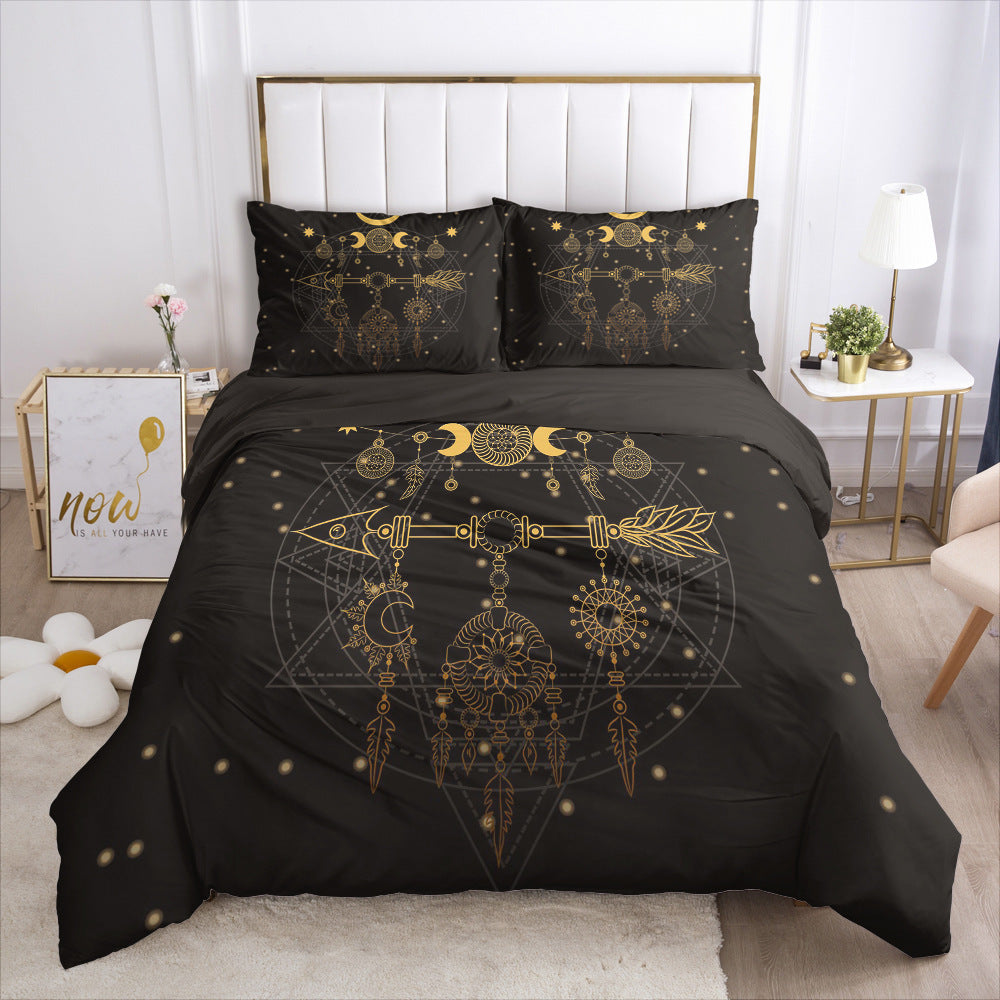 3D Digital Bedding Set – Modern 3D Duvet Cover & Pillowcase Set for Bedroom Makeover
