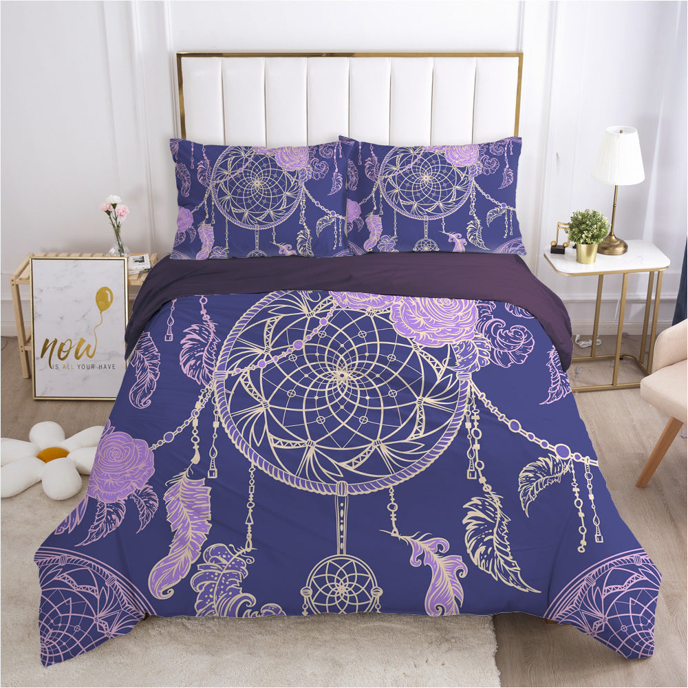 3D Digital Bedding Set – Modern 3D Duvet Cover & Pillowcase Set for Bedroom Makeover