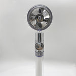 360° Rotating Water-Saving Shower Head – High Pressure ABS Fan Nozzle Rain Spray Bathroom Accessory