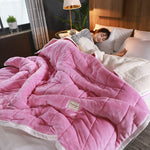 Luxury Fleece Blankets & Throws – Thick, Super Soft Winter Blanket for Bed & Sofa