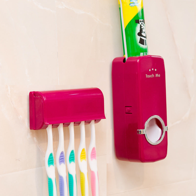 Modern Bathroom Accessories Set – Wall-Mounted & Countertop Organizer Kit for Toiletries