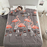 Winter Lazy Quilt with Sleeves – Wearable Blanket for Warmth, Comfort & Free Movement