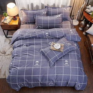 Three-Piece Bed Set – Soft, Comfortable & Durable Bedding for Single, Double, or Queen Beds