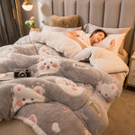 Super Thick Winter Quilt Core – Warm, Cozy & Soft for Single & Double Beds