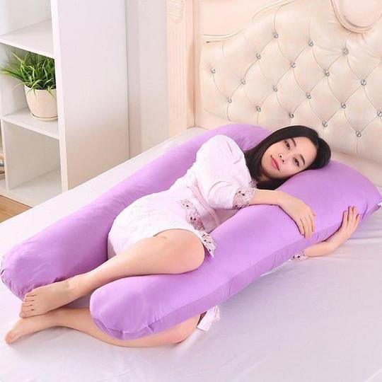 PerfectSleep Full Body Pillow – Ergonomic Support for Side Sleepers, Pregnancy & Back Pain Relief