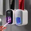 Wall Mounted Automatic Toothpaste Dispenser & Holder – Hands-Free Bathroom Accessories Set