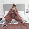 Winter Lazy Quilt with Sleeves – Wearable Blanket for Warmth, Comfort & Free Movement