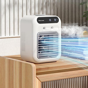 Portable Air Conditioner & Water Cooling Fan – Compact Air Cooler for Room, Office & Car