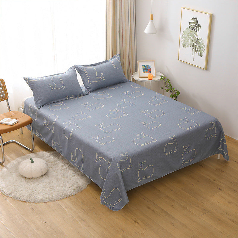 Cartoon Bed Sheet – Single & Double Size Soft, Fun, and Colorful Bedding