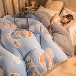 Super Thick Winter Quilt Core – Warm, Cozy & Soft for Single & Double Beds