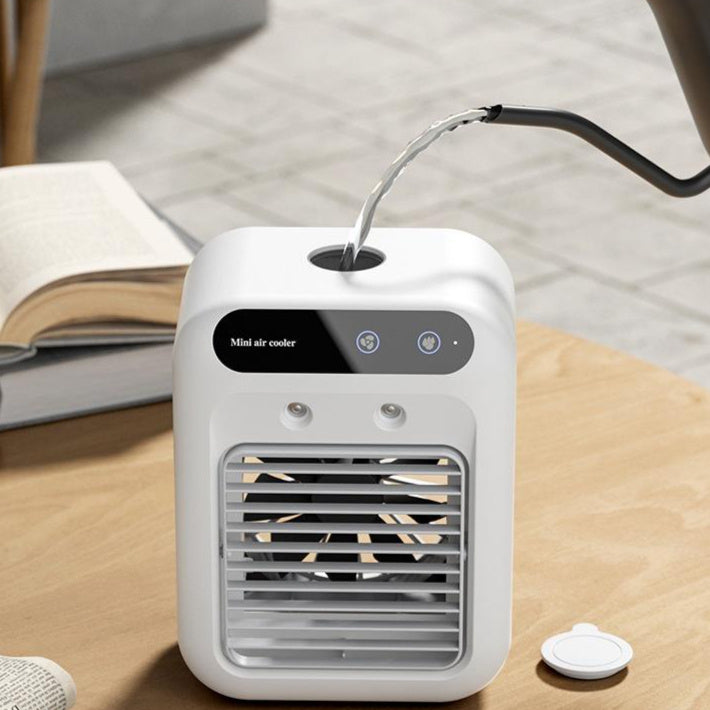Portable Air Conditioner & Water Cooling Fan – Compact Air Cooler for Room, Office & Car