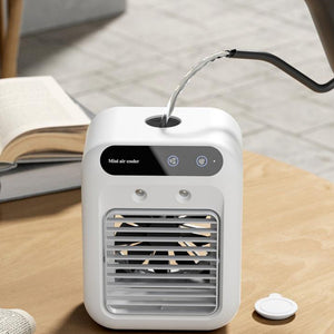 Portable Air Conditioner & Water Cooling Fan – Compact Air Cooler for Room, Office & Car