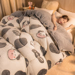 Super Thick Winter Quilt Core – Warm, Cozy & Soft for Single & Double Beds