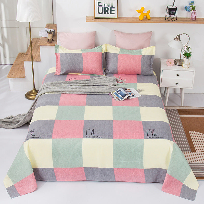 Cartoon Bed Sheet – Single & Double Size Soft, Fun, and Colorful Bedding