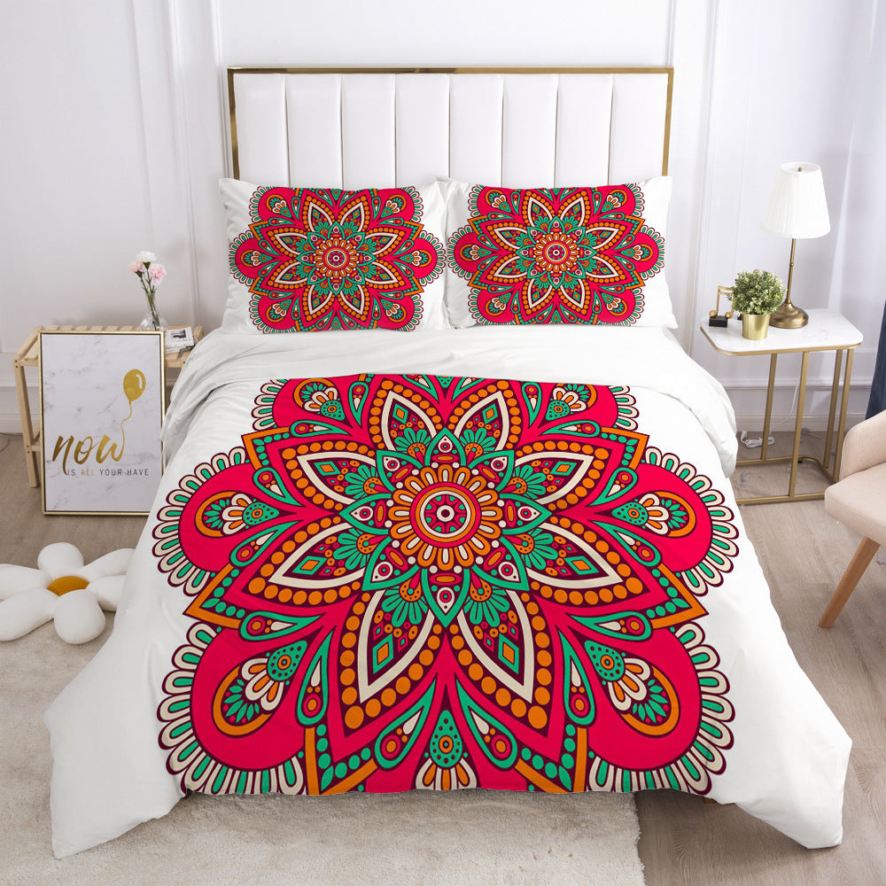 3D Digital Bedding Set – Modern 3D Duvet Cover & Pillowcase Set for Bedroom Makeover