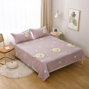 Cartoon Bed Sheet – Single & Double Size Soft, Fun, and Colorful Bedding